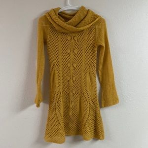 Guinevere (by Anthropologie) sweater dress, used condition (minimal pilling).